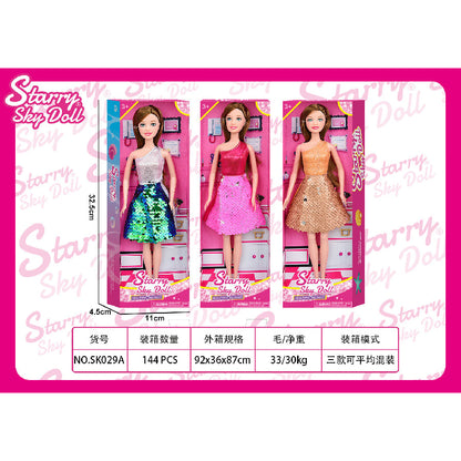 Búp Bê Thời Trang 11.5" Hồng Kiêu Sa SWEET HEART SK029A