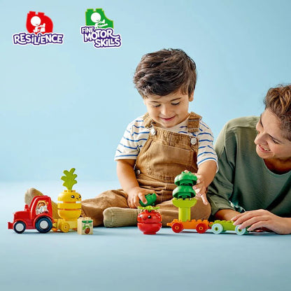 Đồ Chơi Đoàn Tàu Rau Củ Hữu Cơ LEGO DUPLO