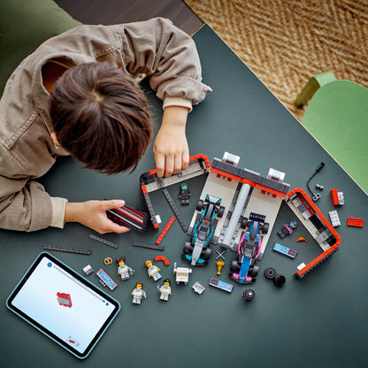 Đò chơi lắp ráp Gara F1