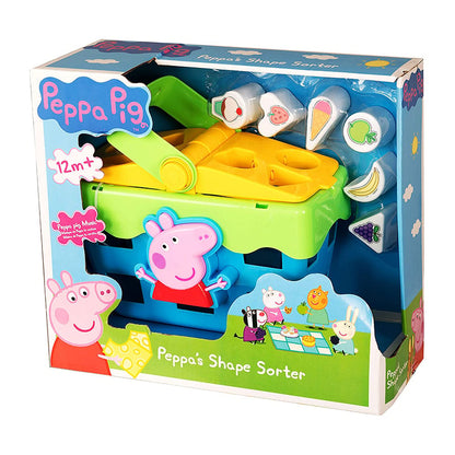 Chiếc giỏ thả khối của Peppa Pig