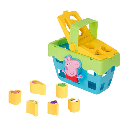 Chiếc giỏ thả khối của Peppa Pig