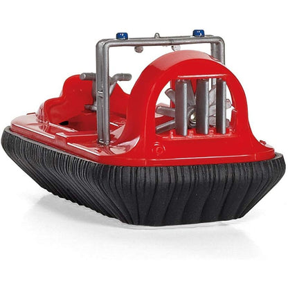 Xe cảnh sát kéo tàu hovercraft