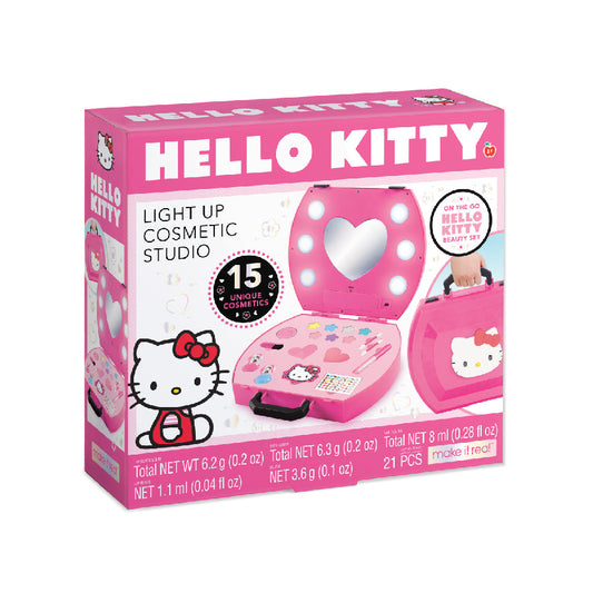 Vali Trang Điểm Hồng Sành Điệu Hello Kitty MAKE IT REAL 4800MIR