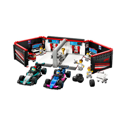 Đò chơi lắp ráp Gara F1