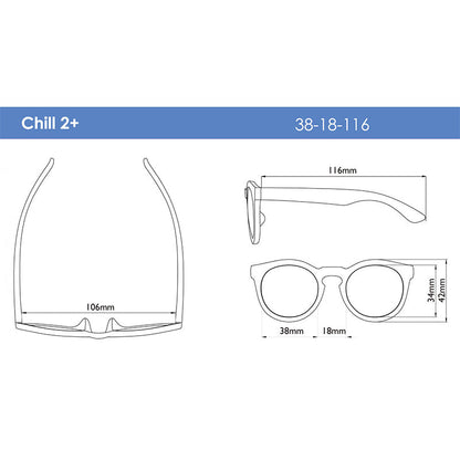 Kính mát phong cách Tortoise 3+ REALSHADES 2CHICHE