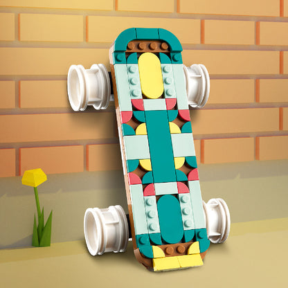 Đồ chơi lắp ráp Giày trượt patin Retro LEGO CREATOR 31148