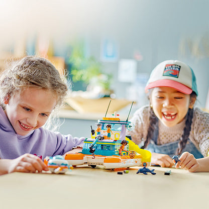 Đồ chơi lắp ráp Tàu cứu hộ sinh vật biển LEGO FRIENDS 41734