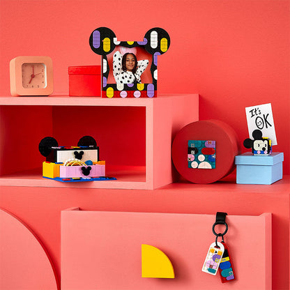 Đồ Chơi Lắp Ráp Bộ Sáng Tạo 5 Trong 1 Nhân Vật Mickey Và Minnie LEGO DOTS 41964