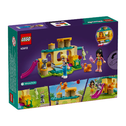Đồ chơi lắp ráp Khu vui chơi cho mèo con LEGO FRIENDS 42612