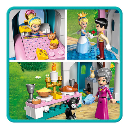 Đồ Chơi Lắp Ráp Lâu Đài Công Chúa Lọ Lem Và Hoàng Tử LEGO DISNEY PRINCESS 43206