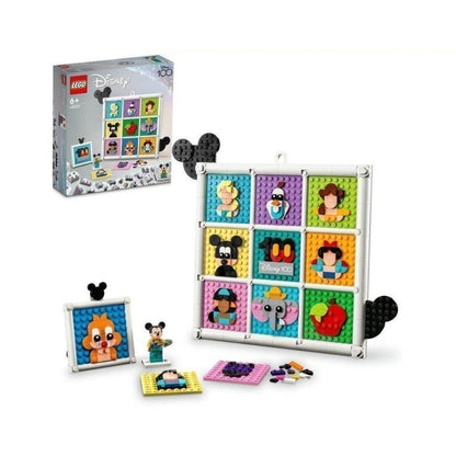 Đồ chơi lắp ráp Khung tranh kỉ niệm nhân vật Disney 100 LEGO DISNEY PRINCESS 43221