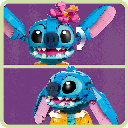 Đồ chơi lắp ráp Mô hình nhân vật Stitch LEGO DISNEY PRINCESS 43249