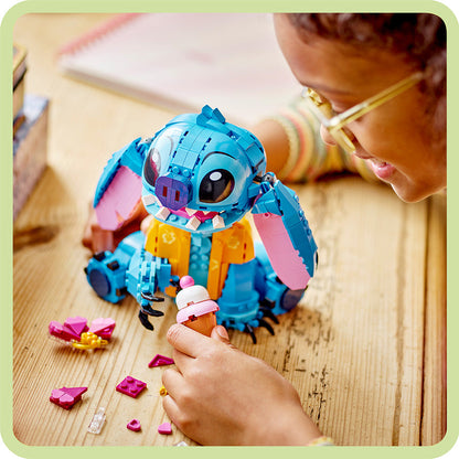 Đồ chơi lắp ráp Mô hình nhân vật Stitch LEGO DISNEY PRINCESS 43249