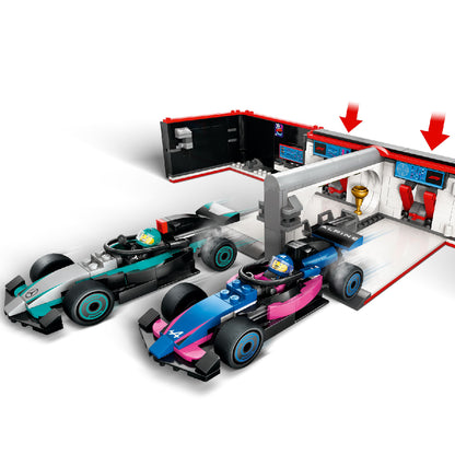 Đò chơi lắp ráp Gara F1