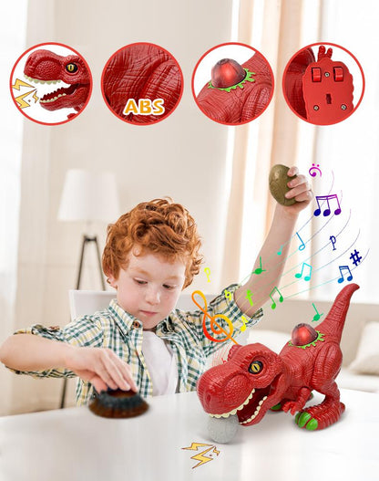 Khủng Long Ăn Trứng Đẻ Ra Nhân Vật Pop Egg Đỏ DINOS PARTY HG13230264