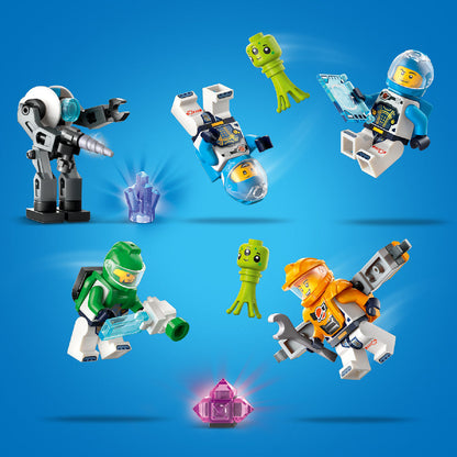 Đồ chơi lắp ráp Xe thám hiểm vũ trụ có cần trục LEGO CITY 60432
