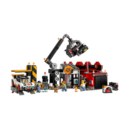 Đồ Chơi Lắp Ráp Bãi Phế Liệu Ô Tô LEGO CITY 60472