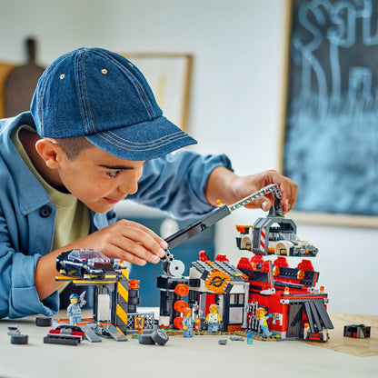 Đồ Chơi Lắp Ráp Bãi Phế Liệu Ô Tô LEGO CITY 60472