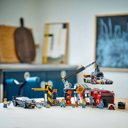 Đồ Chơi Lắp Ráp Bãi Phế Liệu Ô Tô LEGO CITY 60472