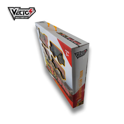 Đồ chơi lắp ráp đường ray và tàu hỏa hơi nước VECTO VT6994A