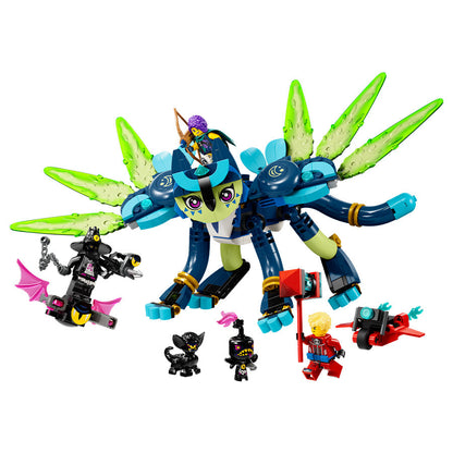 Đồ chơi lắp ráp Zoey và sinh vật Cú-Mèo huyền bí LEGO DREAMZZZ 71476