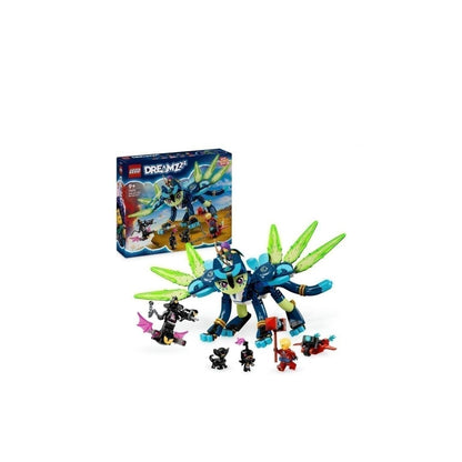 Đồ chơi lắp ráp Zoey và sinh vật Cú-Mèo huyền bí LEGO DREAMZZZ 71476