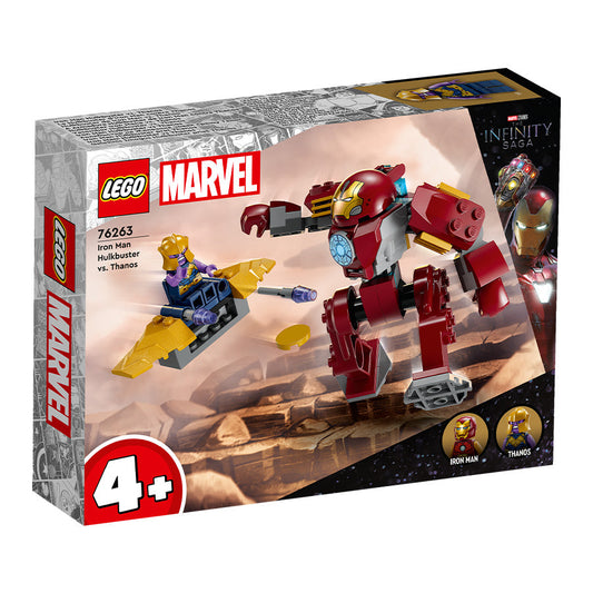 Đồ chơi lắp ráp Hulkbuster đối đầu Thanos LEGO SUPERHEROES 76263