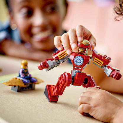 Đồ chơi lắp ráp Hulkbuster đối đầu Thanos LEGO SUPERHEROES 76263