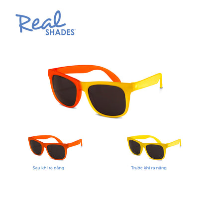 Kính Mát Gọng Đổi Màu Yellow Orange REALSHADES 7SWIYLOR