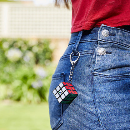 Đồ Chơi Rubik's Móc Khóa 3x3 SPIN GAMES 8839RB