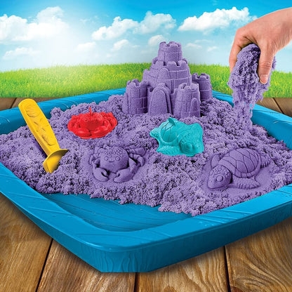 Bộ cát, dụng cụ và khay chơi cát