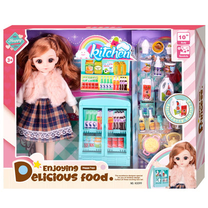Bộ Đồ Chơi Búp Bê & Đồ Dùng Nhà Bếp