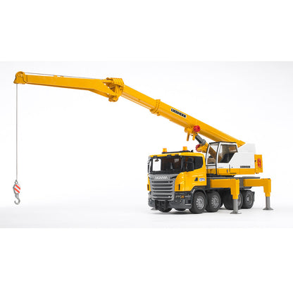 Đồ chơi mô hình tỷ lệ 1:16 xe tải cần cẩu SCANIA BRUDER BRU03570