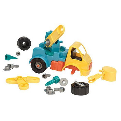 Bộ đồ chơi lắp ráp xe cần cẩu BATTAT BT2454D