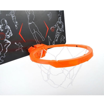 Bộ bóng rổ treo tường tính điểm tự động UNITED SPORT A8201