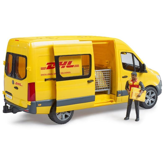 Đồ chơi mô hình tỷ lệ 1:16 xe chở hàng DHL BRUDER BRU02671