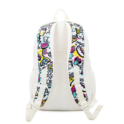 Ba lô Urban - Street Style Trắng CLEVERHIPPO BST6202
