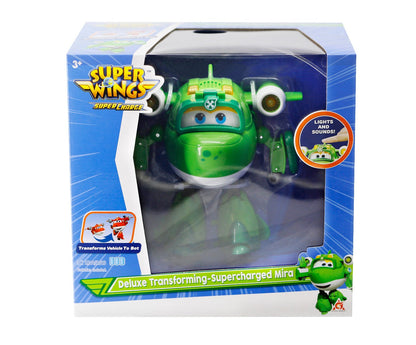 Robot Biến Hình Cỡ Lớn Có Đèn Và Âm Thanh  - Mira Siêu Cấp
 SUPERWINGS YW740928