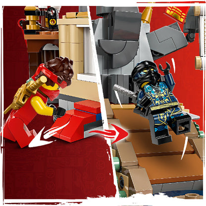 Đồ Chơi Lắp Ráp Đấu Trường Ninjago LEGO NINJAGO 71818 (659 chi tiết )