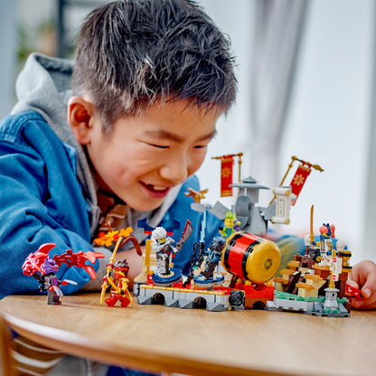Đồ Chơi Lắp Ráp Đấu Trường Ninjago LEGO NINJAGO 71818 (659 chi tiết )