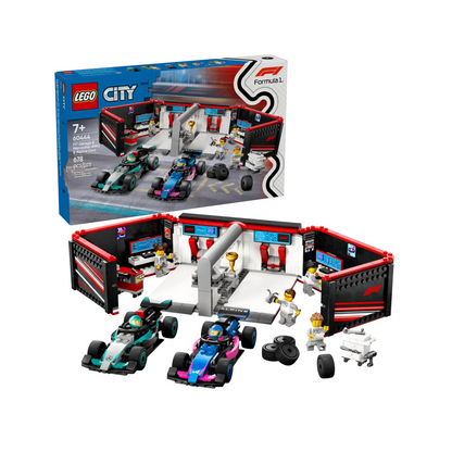 Đò chơi lắp ráp Gara F1