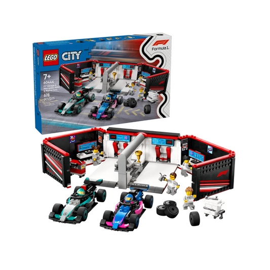 Đò chơi lắp ráp Gara F1