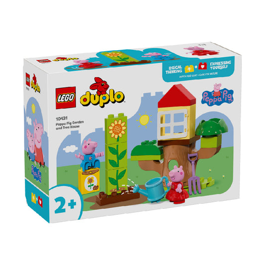 Đồ Chơi Lắp Ráp Khu Vườn Và Nhà Cây Của Peppa Pig LEGO DUPLO 10431 (20 chi tiết)
