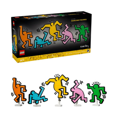 Đồ Chơi Lắp Ráp Nhân Vật Nhảy Múa Của Keith Haring LEGO ART 31216 (1773 chi tiết)