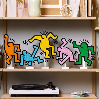 Đồ Chơi Lắp Ráp Nhân Vật Nhảy Múa Của Keith Haring LEGO ART 31216 (1773 chi tiết)