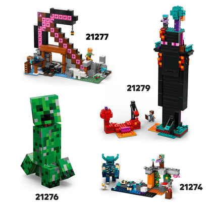 Đồ Chơi Lắp Ráp Pháo Đài TNT Trong Rừng LEGO MINECRAFT 21275