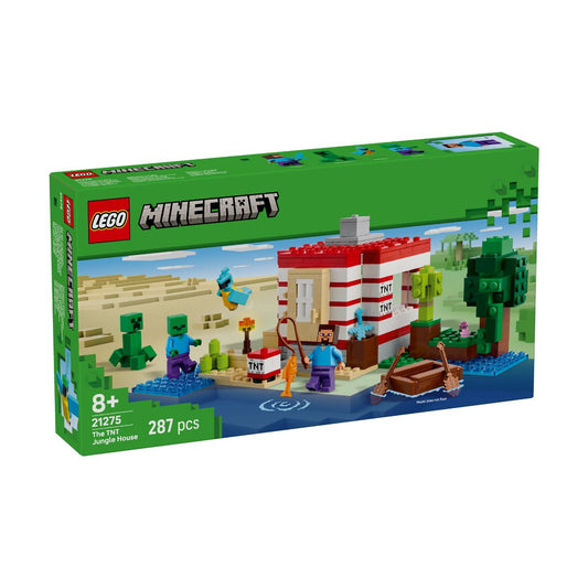 Đồ Chơi Lắp Ráp Pháo Đài TNT Trong Rừng LEGO MINECRAFT 21275
