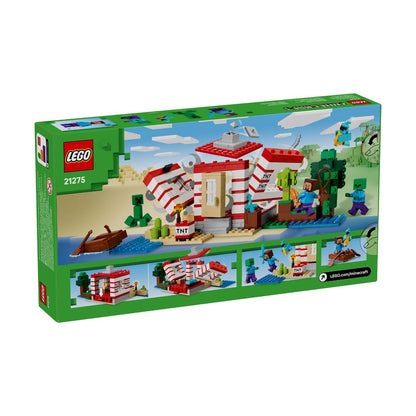 Đồ Chơi Lắp Ráp Pháo Đài TNT Trong Rừng LEGO MINECRAFT 21275