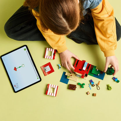 Đồ Chơi Lắp Ráp Pháo Đài TNT Trong Rừng LEGO MINECRAFT 21275