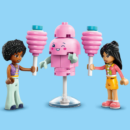 Đồ Chơi Lắp Ráp Quầy Kẹo Bông Gòn Di Động Và Xe Scooter LEGO FRIENDS 42643